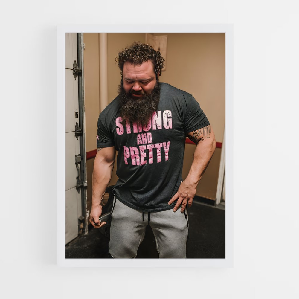 Poster Robert de oberst – affiche Powerlifting (vue 3)